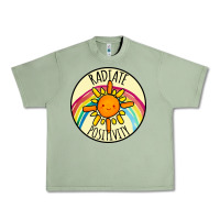 Oil Green Radiate Positivity Urban Heavy Tee - Bettercallsaul