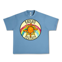 Pebble Blue Radiate Positivity Urban Heavy Tee - Bettercallsaul
