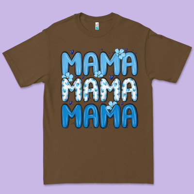 Valentines Day Mama Premium Tee Designed By Maliassmallbusiness