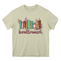 Mossy booktrovert Heavy Core Tee - MaliasSmallBusiness