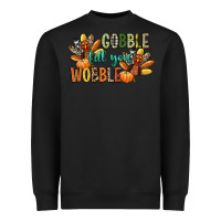 Black gobble till you wobble Heavyweight Sweatshirt - CowGirlArtShop