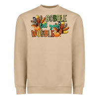 Mushroom gobble till you wobble Heavyweight Sweatshirt - CowGirlArtShop