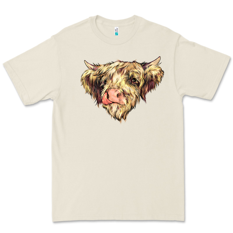 Scottish Cow Premium Tee by NancyCooperArtShop | Teevron