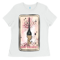White hair stylist Ladies Tee - MaliasSmallBusiness