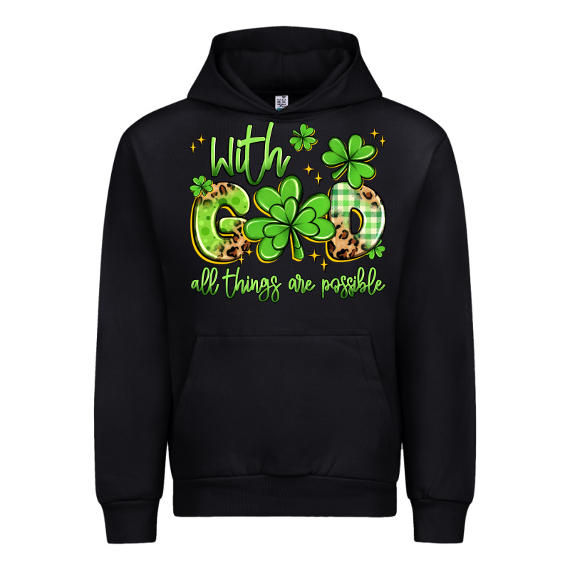 With God All Things Are Possible Urban Hoodie by Artiststas | Teevron