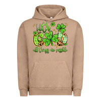 Pigment Burro with god all things are possible Urban Hoodie - Artiststas