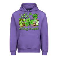 Tulip with god all things are possible Urban Hoodie - Artiststas