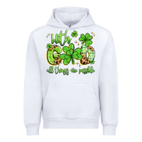 White with god all things are possible Urban Hoodie - Artiststas