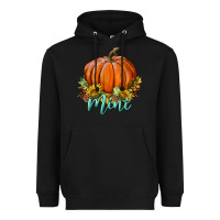 Black pumpkin mini Heavyweight Hoodie - BundleAndBundleShop