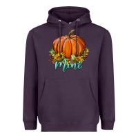 Plum pumpkin mini Heavyweight Hoodie - BundleAndBundleShop