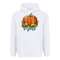 White pumpkin mini Heavyweight Hoodie - BundleAndBundleShop