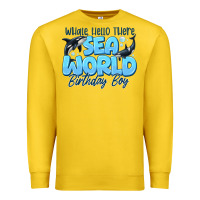 Lemon Whale Hello There Sea World Birthday Boy Premium Sweatshirt - CowhideDigitalArt