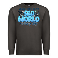 Smoke Whale Hello There Sea World Birthday Boy Premium Sweatshirt - CowhideDigitalArt