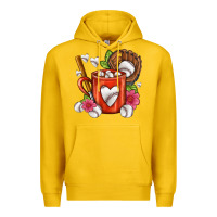 Lemon Baseball Coffee cup Premium Hoodie - FaDigitalArtStudio