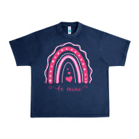 Navy Valentines Day Rainbow Urban Heavy Tee - Bettercallsaul