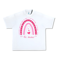 White Valentines Day Rainbow Urban Heavy Tee - Bettercallsaul