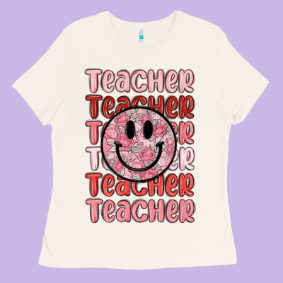 Teacher Ladies Tee Designed By Maliassmallbusiness