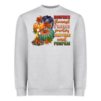 Bonfires Flannels Smores Campfires And Pu Heavyweight Sweatshirt | Teevron