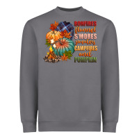 Storm bonfires flannels smores campfires and pu Heavyweight Sweatshirt - CowGirlArtShop