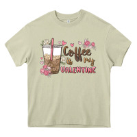 Mossy coffee is my valentine Heavy Core Tee - MaliasSmallBusiness