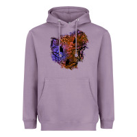 Lavender halloween patch  4 Heavyweight Hoodie - BundleAndBundleShop