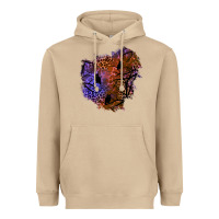 Mushroom halloween patch  4 Heavyweight Hoodie - BundleAndBundleShop