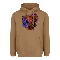 Toasted Coconut halloween patch  4 Heavyweight Hoodie - BundleAndBundleShop
