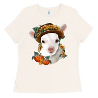 Bone cute baby lamb thanksgiving nancy Ladies Tee - NancyCooperArtShop