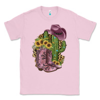 Bubblegum Pink Pink Cowboy Boots Classic Tee - JahusDesignShop