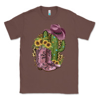 Chestnut Pink Cowboy Boots Classic Tee - JahusDesignShop