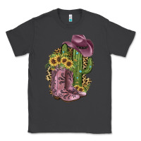 Smoke Pink Cowboy Boots Classic Tee - JahusDesignShop