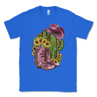 True Royal Pink Cowboy Boots Classic Tee - JahusDesignShop