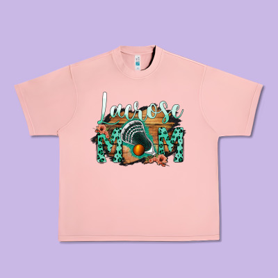 Lacrose Mom Urban Heavy Tee Designed By Bettercallsaul