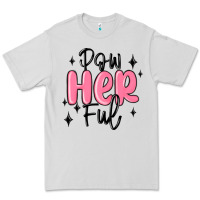Dove Grey powherful Premium Tee - MaliasSmallBusiness