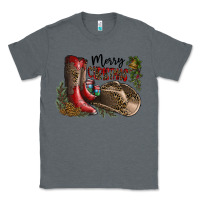Charcoal Heather Merry Christmas Classic Tee - SublimationCraftShop