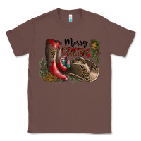 Chestnut Merry Christmas Classic Tee - SublimationCraftShop