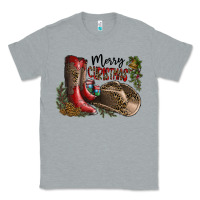 Heather Grey Merry Christmas Classic Tee - SublimationCraftShop