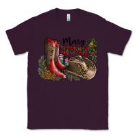 Plum Merry Christmas Classic Tee - SublimationCraftShop