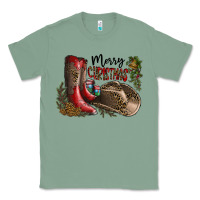Sage Merry Christmas Classic Tee - SublimationCraftShop