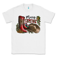 White Merry Christmas Classic Tee - SublimationCraftShop