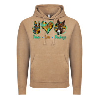 Peace Love Donkeys Vintage Hoodie | Teevron