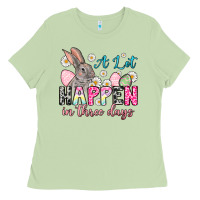 Matcha A lot can happen in three days Ladies Tee - NancyCooperArtShop