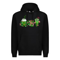 Black Cactus Lover Cactus Coffee Cups Premium Hoodie - FaDigitalArtStudio