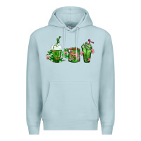 Blue Mist Cactus Lover Cactus Coffee Cups Premium Hoodie - FaDigitalArtStudio