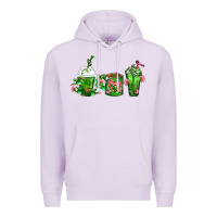 Lilac Cactus Lover Cactus Coffee Cups Premium Hoodie - FaDigitalArtStudio