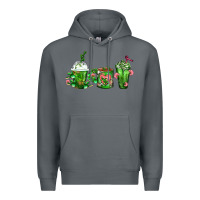 Rock Cactus Lover Cactus Coffee Cups Premium Hoodie - FaDigitalArtStudio