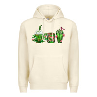 Sandshell Cactus Lover Cactus Coffee Cups Premium Hoodie - FaDigitalArtStudio