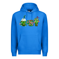 True Royal Cactus Lover Cactus Coffee Cups Premium Hoodie - FaDigitalArtStudio