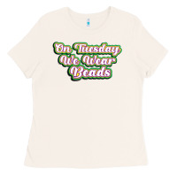 Bone on tuesday we wear beads Ladies Tee - MaliasSmallBusiness