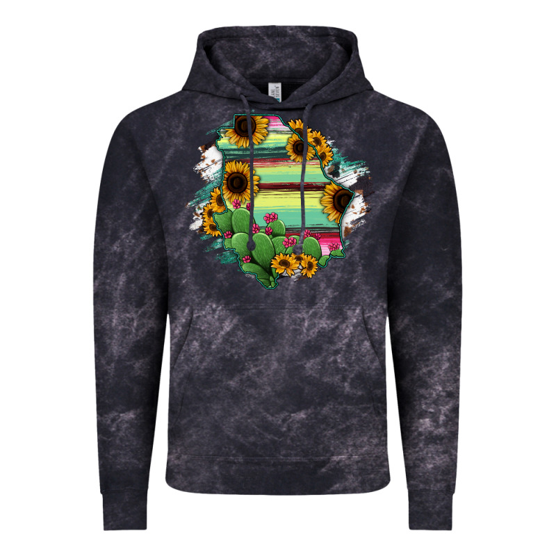 Chihuahua State Of Mexico Map Vintage Hoodie by RanaPortraitStore | Teevron